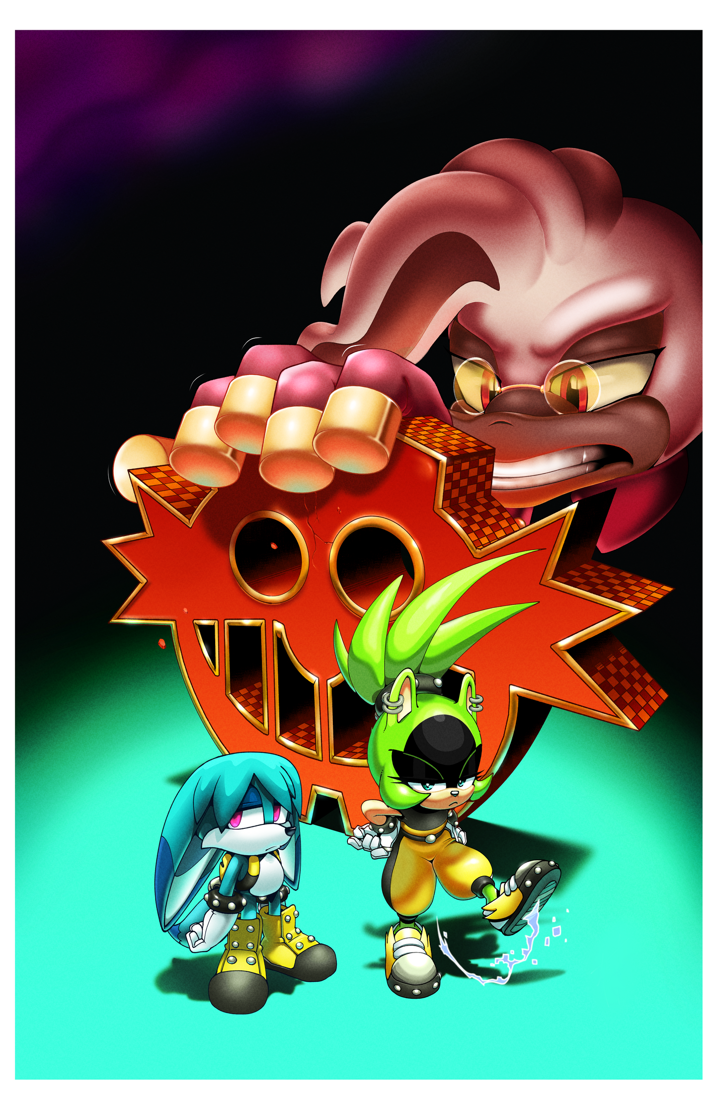 Sonic 2 Homage Box Art Print