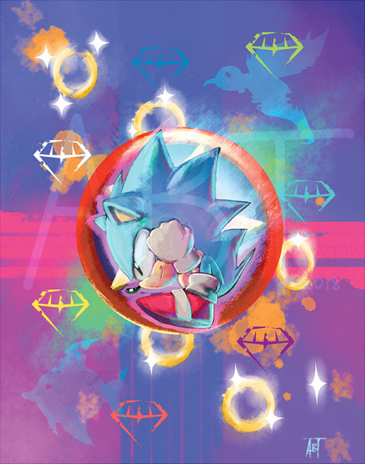 Sonic Special Zone Print
